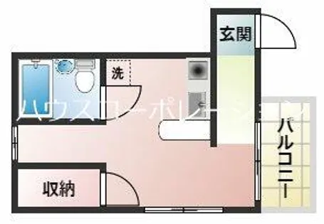 兵庫県尼崎市田能1丁目【マンション】の間取り