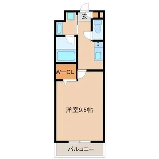 アルバ立花【1階】の間取り