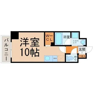 アビタシオン内山【5階】の間取り