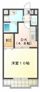 メゾン・サンパティーク【305号室】の間取り