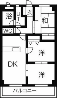 グレイス【304号室】の間取り