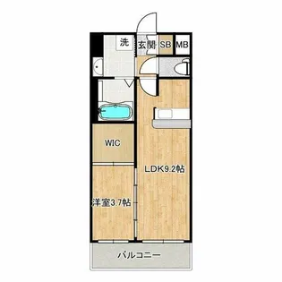 ES-Grande大阪 City Avenue【10階】の間取り