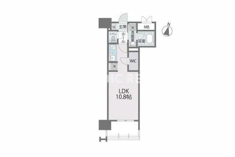 RJRプレシア百年橋【9階】の間取り