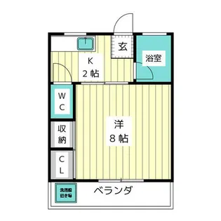 ビューハイツ高城【2階】の間取り