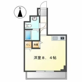 リベール名駅南【8階】の間取り
