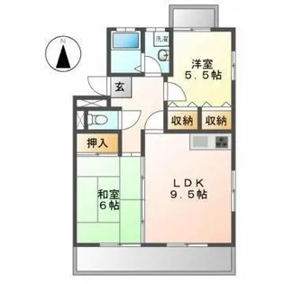 リトルアイランド【1階】の間取り