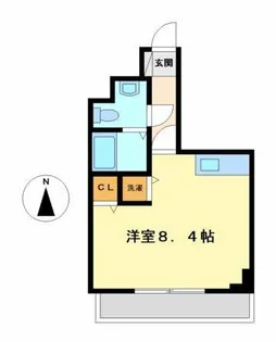 リベール名駅南【6階】の間取り