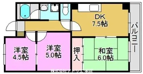 レジデンス清【2階】の間取り