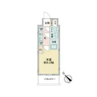 アステリ鶴舞エーナ【12階】の間取り