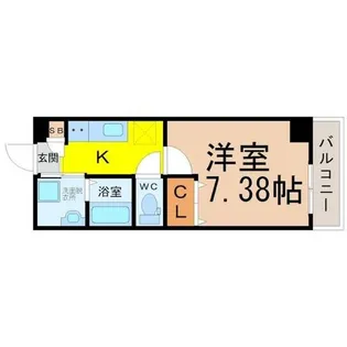 South Valley浅間(サウスバレイ浅間)【4階】の間取り