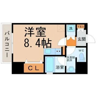 プリヴィアーレ金山【7階】の間取り
