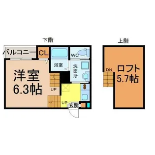 DESIGN SQUARE(デザインスクエア)【1階】の間取り