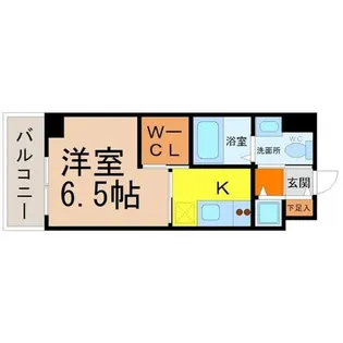 KDX千早レジデンス【11階】の間取り