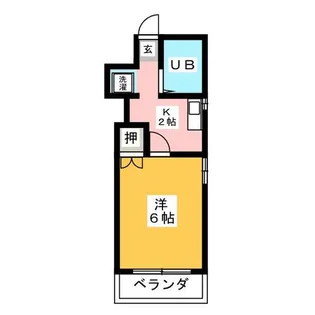 ロジュマン国府宮【3階】の間取り