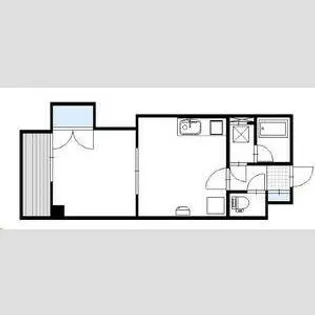 スカイパレス32【205号室】の間取り
