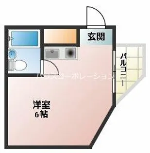 兵庫県尼崎市浜田町4丁目【マンション】の間取り