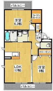 ファミーユ・M【2階】の間取り