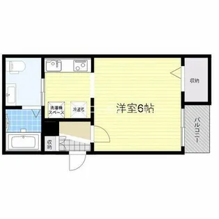 カーサ出屋敷駅前【2階】の間取り