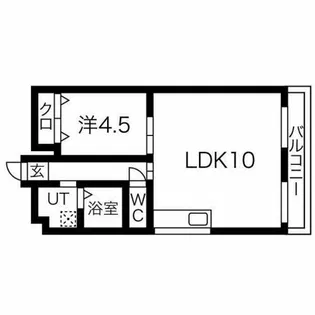 コーポワコー【2階】の間取り
