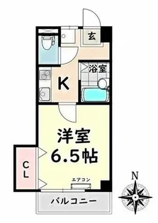 マンションJY館(女性専用)【2階】の間取り