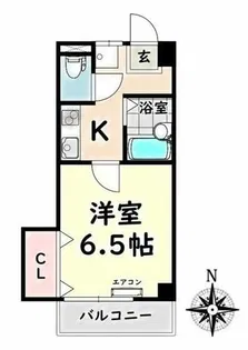 マンションJY館【2階】の間取り