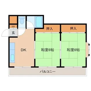 兵庫県尼崎市大庄西町2丁目【マンション】の間取り
