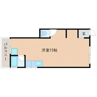 ソリッソ大物【4階】の間取り