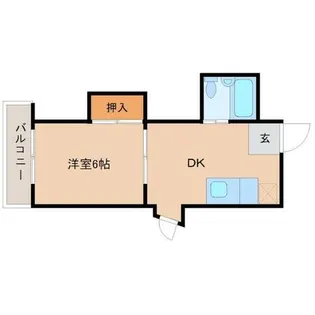 兵庫県尼崎市南塚口町8丁目【マンション】の間取り