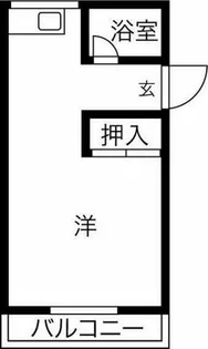 コーポみどり【202号室】の間取り