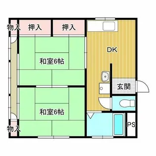 北野ビル【3階】の間取り