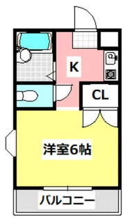 サウスロードⅢ【3階】の間取り