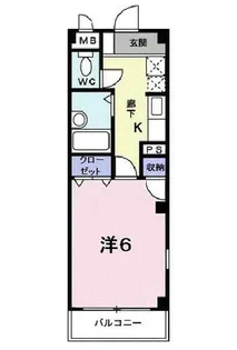 パールレジデンス2【3階】の間取り