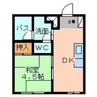 兵庫県尼崎市七松町1丁目【マンション】の間取り