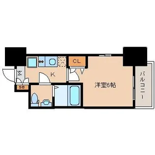 アリビオ立花1【9階】の間取り