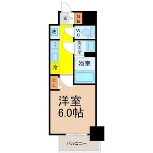 エステート金山【6階】の間取り