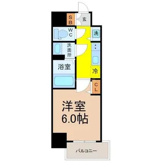 エステート金山【9階】の間取り