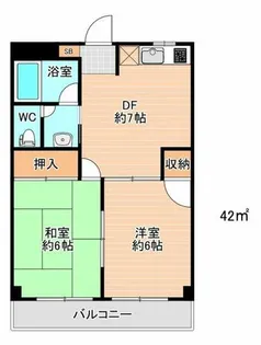 セリエ諏訪野【3階】の間取り
