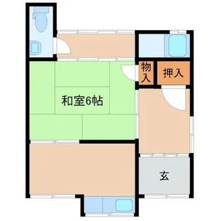 兵庫県尼崎市大島1丁目【一戸建】の間取り