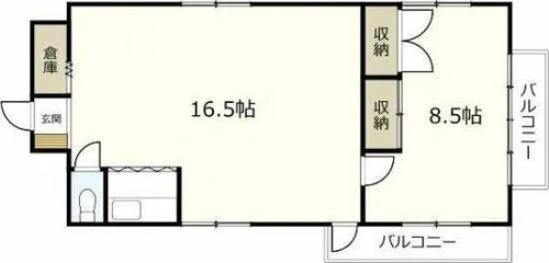 サンシャイン葵【2階】の間取り