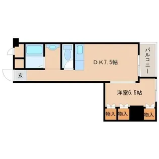 兵庫県尼崎市南武庫之荘2丁目【マンション】の間取り