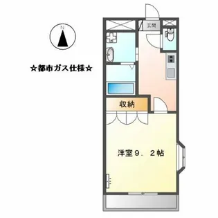 フォレストコート【2階】の間取り