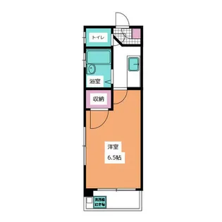 ピアチェーレ【401号室】の間取り