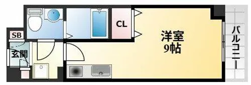 大阪府豊中市南桜塚1丁目【マンション】の間取り