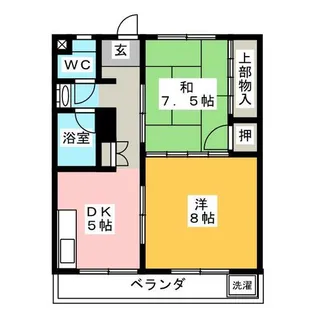 グリーンビル【2階】の間取り