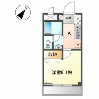 センチュリー707【2階】の間取り