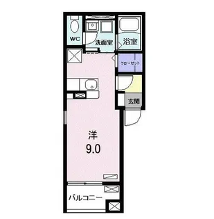 ヴェルデュール・グレイス【3階】の間取り