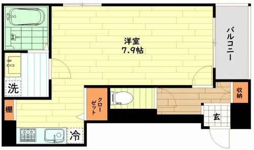 NicktunaC【1階】の間取り
