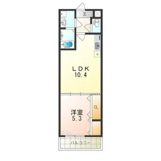 フジパレス堺北花田【1階】の間取り