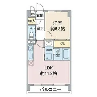 レージュ桜山【2階】の間取り