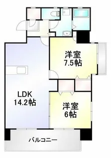 フェルト127【9階】の間取り